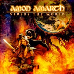 AMON AMARTH Versus The World, LP (Remastered, Crimson Red Marbled Vinyl)