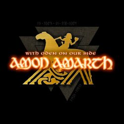 AMON AMARTH With Oden On Our Side, LP (Limited Edition, Remastered Orange With Red Marble [Firefly Glow])