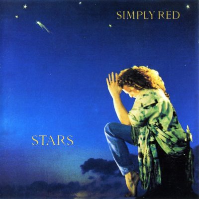 SIMPLY RED STARS Limited 180 Gram Blue Vinyl Gatefold 12" винил