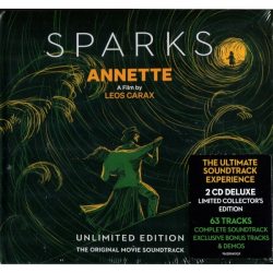 SPARKS ANNETTE (ORIGINAL MOTION PICTURE SOUNDTRACK) Unlimited Edition Hardback Digibook CD