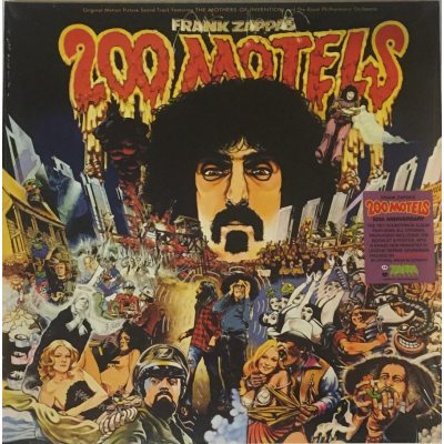 ZAPPA, FRANK 200 Motels (ORIGINAL MOTION PICTURE SOUNDTRACK, 50th Аnniversary Еdition), 2LP (180 Gram Red Solid Vinyl)