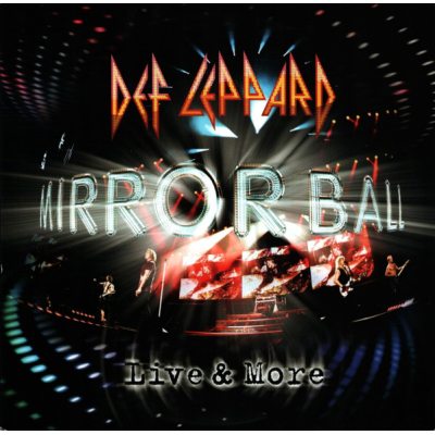 DEF LEPPARD Mirror Ball - Live & More, 3LP (Limited Edition, Clear Vinyl)