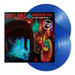 GOVT MULE Bring On The Music - Live At The Capitol Theatre: Vol. 2, 2LP (Limited Edition, 180 Gram Blue Vinyl)