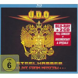 U.D.O.  Steelhammer: Live In Moscow, 2CD+BLU-RAY