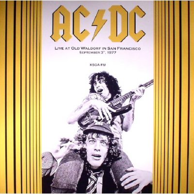 AC DC Live At Old Waldorf In San Francisco September 3rd, 1977, LP (Reissue,180 Gram, Цветной Винил)