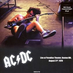 AC DC Live At Paradise Theater, Boston MA. August 21ˢᵗ, 1978, LP (180 Gram)