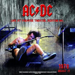 AC DC Live at Paradise Theatre Boston 1978, LP (Цветной (Splatter) Винил)