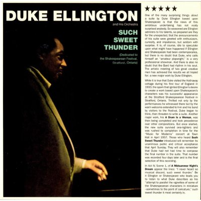 ELLINGTON, DUKE Such Sweet Thunder, CD (Reissue)