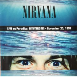 NIRVANA Live At Paradiso, Amsterdam - November 25, 1991, LP (Бирюзовый Винил)