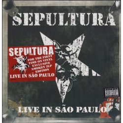 SEPULTURA Live In Sao Paulo, 2LP (Limited Edition, Reissue,180 Gram, Серый Винил)