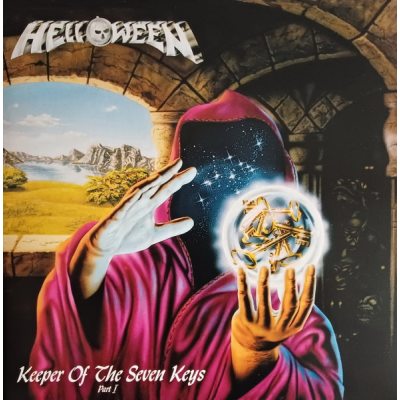 HELLOWEEN Keeper Of The Seven Keys (Part I), LP (Limited Edition, Reissue, Цветной Винил Синие Брызги)