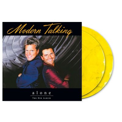 MODERN TALKING Alone - The 8th Album, 2LP (Ограниченное Переиздание, 180 Грамм, Желто-Черный Аудиофильский Винил)