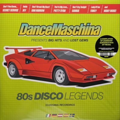 VARIOUS ARTISTS DanceMaschina: 80s Disco Legends, LP (Ограниченное Издание, Сборник, Черный Винил)