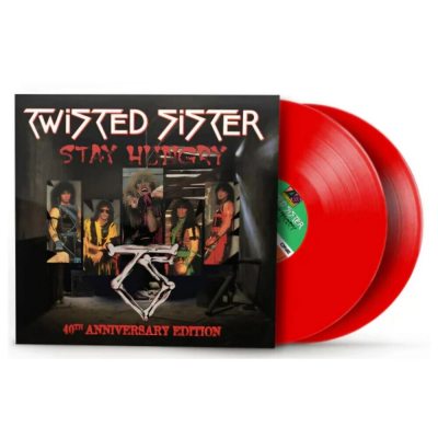 TWISTED SISTER Stay Hungry (40th Anniversary Edition), 2LP (Переиздание, Ремастеринг, Сборник,Красный Винил)