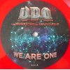 U.D.O. We Are One  (Limited Edition, Red Clear) 2LP