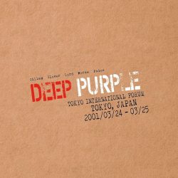 DEEP PURPLE Live In Tokyo 2001, 4LP (Limited Edition,180 Gram Clear [Crystal] & Flag Of Japan Vinyl)