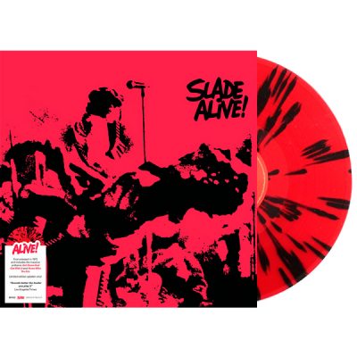 SLADE Slade Alive!, LP (Limited Edition, Gatefold, Red&Black Splatter Vinyl)