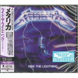 METALLICA Ride The Lightning, CD ( Remastered, SHM-CD, JAPAN IMPORT)