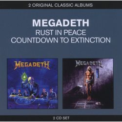 MEGADETH Rust In Peace - Countdown To Extinction, 2CD