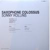 ROLLINS SONNY Saxophone Colossus (Clear Vinyl), LP