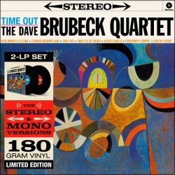 BRUBECK, DAVE QUARTET Time Out (THE STEREO & MONO VERSION), 2LP (Limited Edition,180 Gram Pressing Vinyl)