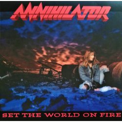 ANNIHILATOR SET THE WORLD ON FIRE (Limited Edition,180 Gram Pressing Translucent Blue Vinyl), LP