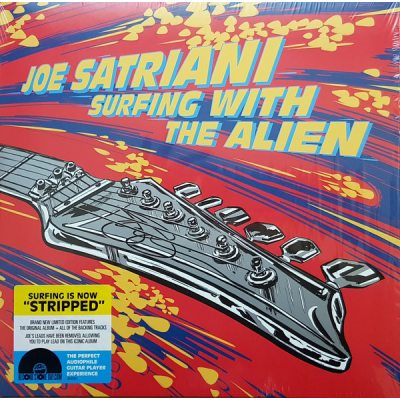 SATRIANI, JOE SURFING WITH THE ALIEN Black Friday 2019 Limited Red & Yellow Vinyl Gatefold 12" винил