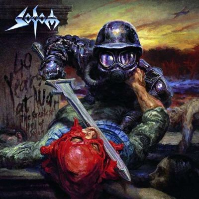 SODOM 40 Years At War: The Greatest Hell Of Sodom, 2LP (Clear [Crystal] With Black Splatter Vinyl)