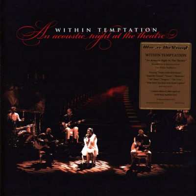 WITHIN TEMPTATION An Acoustic Night At The Theatre (Limited Numbered Edition) (Red & Black Marbled Vinyl) LP