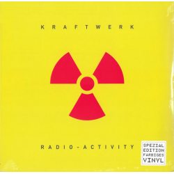KRAFTWERK RADIOACTIVITY Limited 180 Gram Translucent Yellow Vinyl Booklet 12" винил