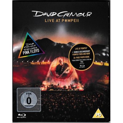GILMOUR, DAVID LIVE AT POMPEII BluRayPack 5" DVD BlueRay диск, видео