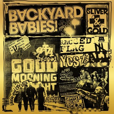 BACKYARD BABIES SLIVER AND GOLD LP+CD 180 Gram Black Vinyl Booklet 12" винил