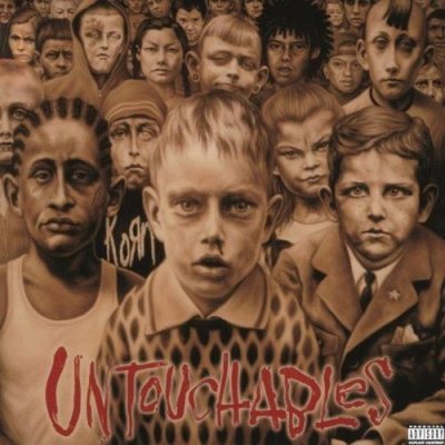 KORN UNTOUCHABLES Limited Black Vinyl 12" винил