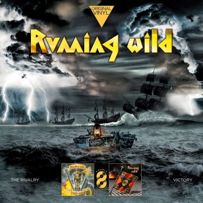 RUNNING WILD ORIGINAL VINYL CLASSICS: THE RIVALRY + VICTORY Black Vinyl Gatefold 12" винил