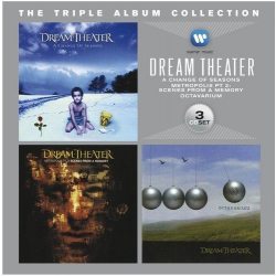 DREAM THEATER THE TRIPLE ALBUM COLLECTION: A CHANGE OF SEASONS METROPOLIS PT. 2: SCENES FROM A MEMORY OCTAVARIUM Box Set CD