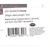 JOY DIVISION CLOSER 180 Gram Black Vinyl Remastered 12" винил