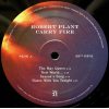 PLANT, ROBERT CARRY FIRE Black Vinyl 12" винил