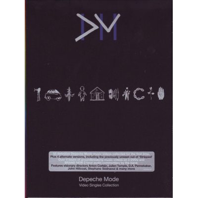 DEPECHE MODE VIDEO SINGLES COLLECTION DVDPack DVD
