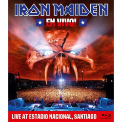 IRON MAIDEN EN VIVO! LIVE AT ESTADIO NACIONAL, SANTIAGO 5" DVD BlueRay диск, видео