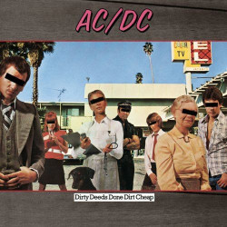 AC DC DIRTY DEEDS DONE DIRT CHEAP 180 Gram Black Vinyl 12" винил