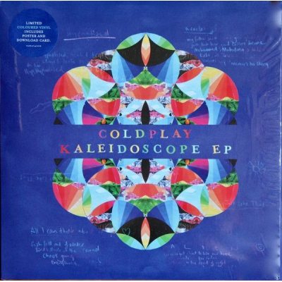 COLDPLAY KALEIDOSCOPE EP 180 Gram Black Vinyl Poster 5 Tracks 12" винил. Сингл