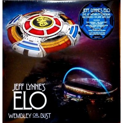 JEFF LYNNES ELO WEMBLEY OR BUST 180 Gram Black Vinyl 12" винил