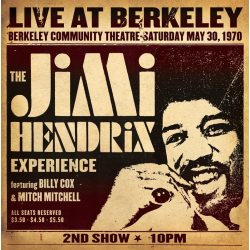 HENDRIX, JIMI LIVE AT BERKELEY 180 Gram Gatefold 12" винил