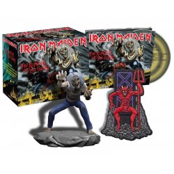 IRON MAIDEN THE NUMBER OF THE BEAST (COLLECTORS EDITION) Limited Box Set Exclusive Eddie Figurine Patch Remastered Digipack CD CD
