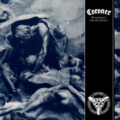 CORONER PUNISHMENT FOR DECADENCE Black Vinyl 12" винил