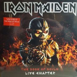 IRON MAIDEN THE BOOK OF SOULS LIVE 180 Gram Trifold 12" винил
