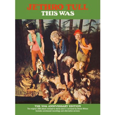 JETHRO TULL THIS WAS (THE 50TH ANNIVERSARY EDITION) Limited Deluxe Box Set 3CD+DVD CD