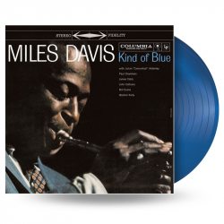 DAVIS, MILES KIND OF BLUE Limited Solid Blue, Black & Solid White Vinyl 12" винил