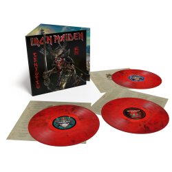Виниловая пластинка Iron Maiden SENJUTSU (Limited 180 Gram Red & Black Vinyl/Tri-fold 12")