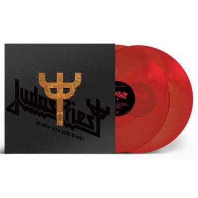 JUDAS PRIEST Reflections - 50 Heavy Metal Years of Music Red Vinyl/Gatefold